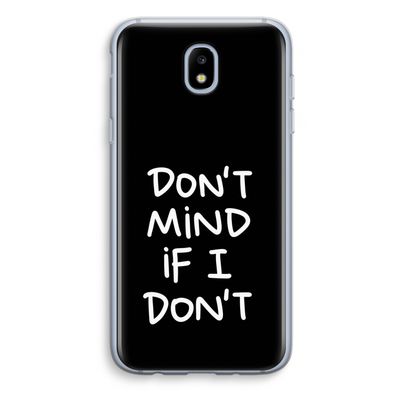 Don't Mind: Samsung Galaxy J5 (2017) Transparant Hoesje