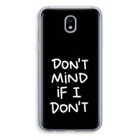 Don't Mind: Samsung Galaxy J5 (2017) Transparant Hoesje