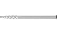 PFERD 21218132 Freesstift Ronde boog Lengte 43 mm Afmeting, Ø 3 mm Werklengte 13 mm Schachtdiameter 3 mm