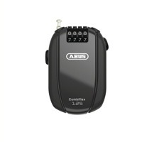Abus combiflex trip 125, zwart lengte 85cm