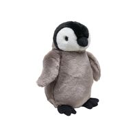 Pluche Konings Pinguin kuiken knuffel van 24 cm   - - thumbnail