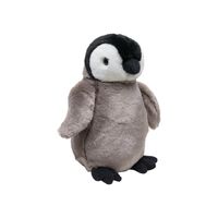 Pluche Konings Pinguin kuiken knuffel van 24 cm - thumbnail