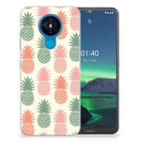 Nokia 1.4 | Siliconen Case | Ananas