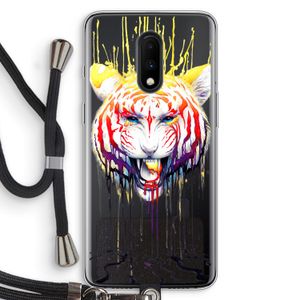 Fading: OnePlus 7 Transparant Hoesje met koord