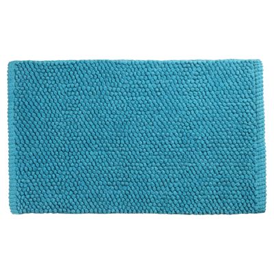 Badmat Differnz Popcorn 50x80 cm Katoen Petrol