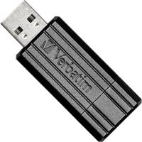 Verbatim pinstripe usb drive 16 gb usb-stick (zwart, usb 2.0)