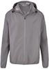 Miners Mate MY1010 Unisex Hooded Windbreaker - Grey Solid - XXL