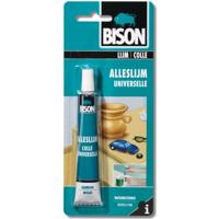 Bison alleslijm / knutsellijm - 25 ML - transparant/ waterbestendig