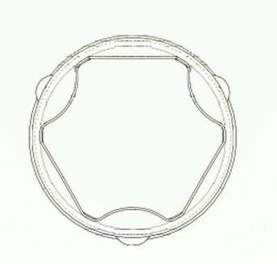 Asmanchetten set 37042