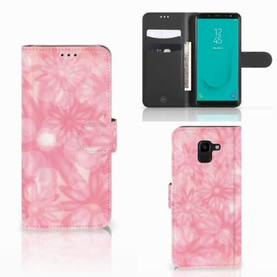 Samsung Galaxy J6 2018 Hoesje Spring Flowers Samsung Galaxy J6 2018 Hoesje Spring Flowers
