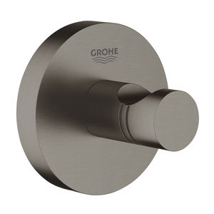 Grohe Handdoekhaak Essentials Hard Graphite Geborsteld