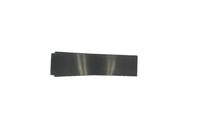 Horlogeband Jacob Jensen JJ510-Black - 1/2 PART Staal/Silicoon Zwart 22mm