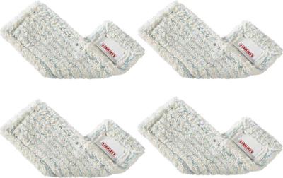 Leifheit Profi Overtrek Vloerwisser XL 42 cm Gevouwen Cotton Plus Set van 4 Leifheit Profi Overtrek Vloerwisser XL 42 cm Gevouwen Cotton Plus Set van 4