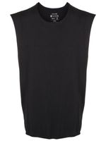 Osklen t-shirt à design sans manches - Noir