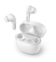 Philips 2000 series TAT2206WT/00 hoofdtelefoon/headset True Wireless Stereo (TWS) In-ear Oproepen/muziek Bluetooth Wit - thumbnail