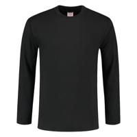 Tricorp T-shirt lange mouw - Casual - 101006 - zwart - maat 3XL