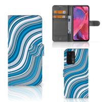 OPPO A54 5G | A74 5G | A93 5G | Telefoon Hoesje | Waves Blue OPPO A54 5G | A74 5G | A93 5G | Telefoon Hoesje | Waves Blue