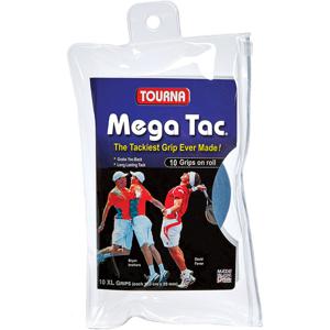 Tourna Mega Tac Overgrip 10 St. Blauw