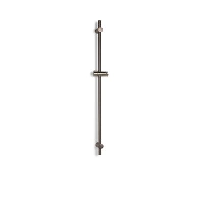 Blue Label Brondby Glijstang | Opbouw | Messing | 90 cm | Rond | Gunmetal PVD