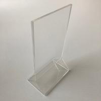 Menu-standaard acryl A6 - 10x15 cm - 40 stuks