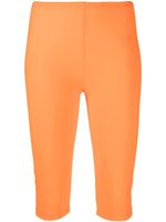 MM6 Maison Margiela bermuda à coupe ajustée - Orange