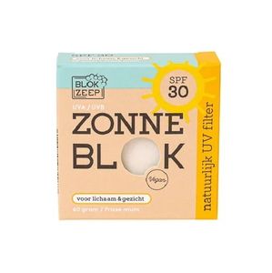 Blokzeep Zonneblok Minerale Zonnebrand Spf 30