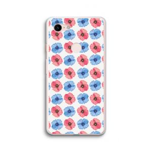 Klaproosjes: Google Pixel 3 XL Transparant Hoesje