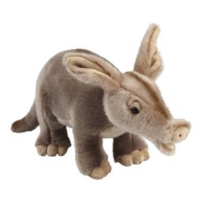 Ravensden pluche aardvarken knuffel - 28 cm - Wilde dieren knuffels - Speelgoed