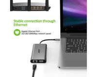 Acer HP.DSCAB.002 interface hub USB 3.2 Gen 1 (3.1 Gen 1) Type-C 5000 Mbit/s Zilver - thumbnail