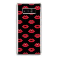 Lips: Samsung Galaxy Note 8 Transparant Hoesje