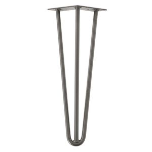 Stalen hairpin raw steel hairpin ø 1,2 cm en hoogte 45 cm