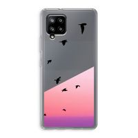 Fly away: Samsung Galaxy A42 5G Transparant Hoesje