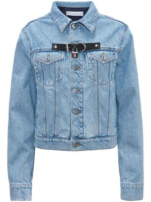 JW Anderson veste à détail de cadenas - Bleu