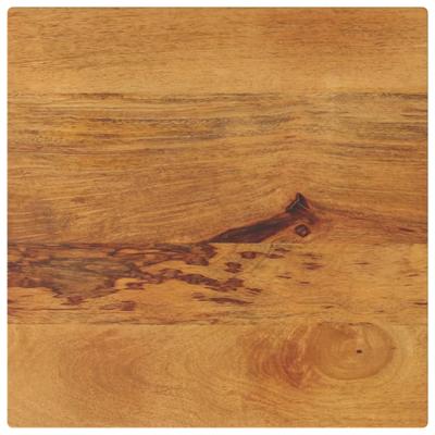 Tafelblad vierkant 60x60x3,8 cm massief mangohout