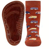 Ewers antislip sokken Stoppi Auto's kupfer-29-30