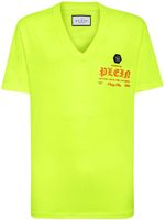 Philipp Plein t-shirt à logo imprimé - Jaune