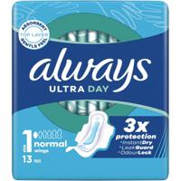 Always Ultra Day maandverband Normal, pak van 13 stuks