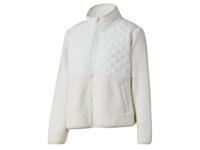 CRIVIT Dames fleecejas Glamour (L (44/46), Wit)