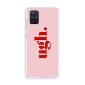 Ugh: Galaxy A71 Transparant Hoesje