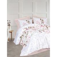Beddengoedset - 1 dekbedovertrek 220 x 240 cm + 2 kussenslopen 60 x 60 cm - 100% katoen - Beige