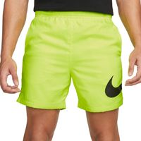 Nike Sportswear Repeat Woven Broekje Lichtgeel Zwart - thumbnail