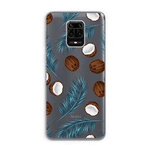 Kokosnoot roze: Xiaomi Redmi Note 9 Pro Transparant Hoesje