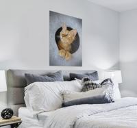 Kat uit gat poster