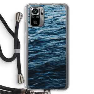 Oceaan: Xiaomi Redmi Note 10S Transparant Hoesje met koord
