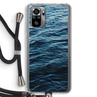 Oceaan: Xiaomi Redmi Note 10S Transparant Hoesje met koord