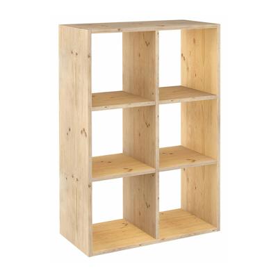 Planken Astigarraga Dinamic 6 Bruin Natuurlijk Pijnboom 70,8 x 33 x 105,4 cm Kubussen Modulair