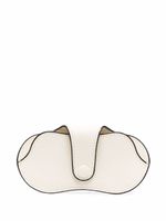 Valextra étui pour lunettes en cuir - Blanc