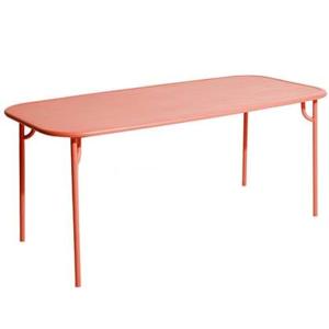 Petite Friture Week-end tuintafel 180x85 Coral