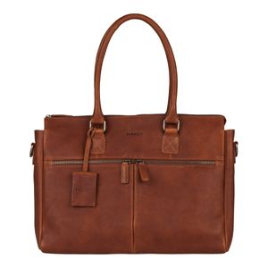 Burkely Antique Avery 15.6" laptop bag -Cognac