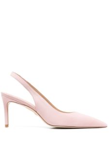 Stuart Weitzman escarpins en daim à bride arrière 90 mm - Rose